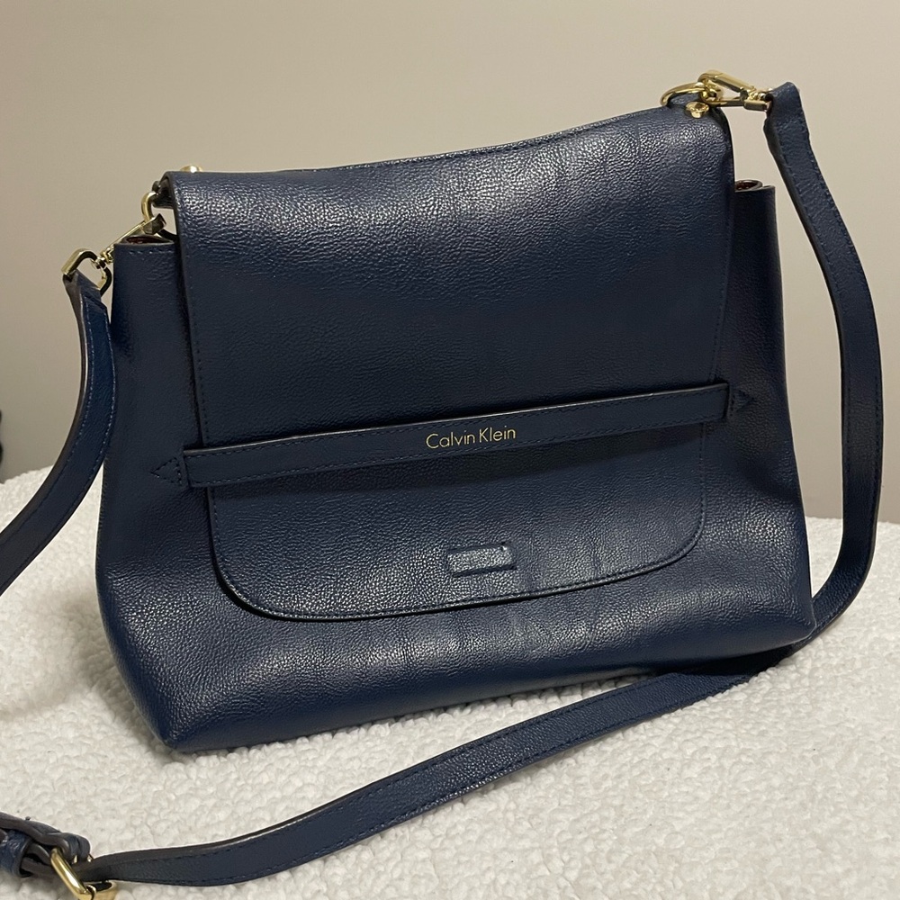 Calvin Klein Dark Blue Shoulder Bag